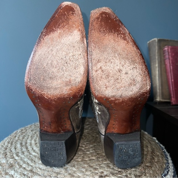 Corral Tobacco Silver Cross Western Boots - Picture 10 of 15
